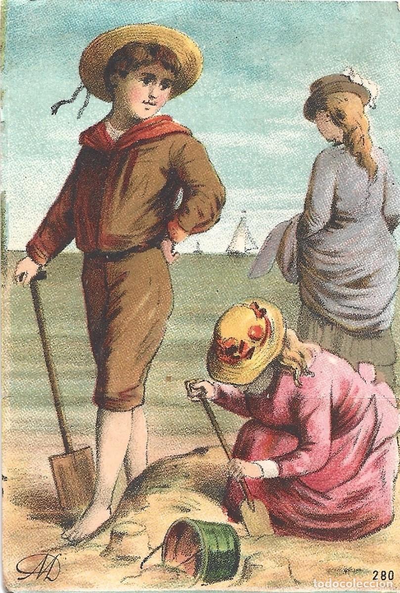 Sammeln alte Sammelbilder: CROMOS DE CASA CHICOREE LA BERGERE FRANCIA