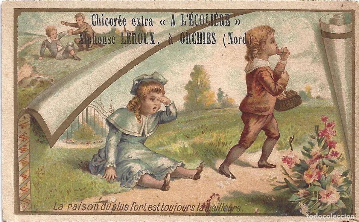 Coleccionismo Cromos antiguos: CROMOS DE CASA CHOCOLAT DE A L&acute;ECOLI&Eacute;RE FRANCIA