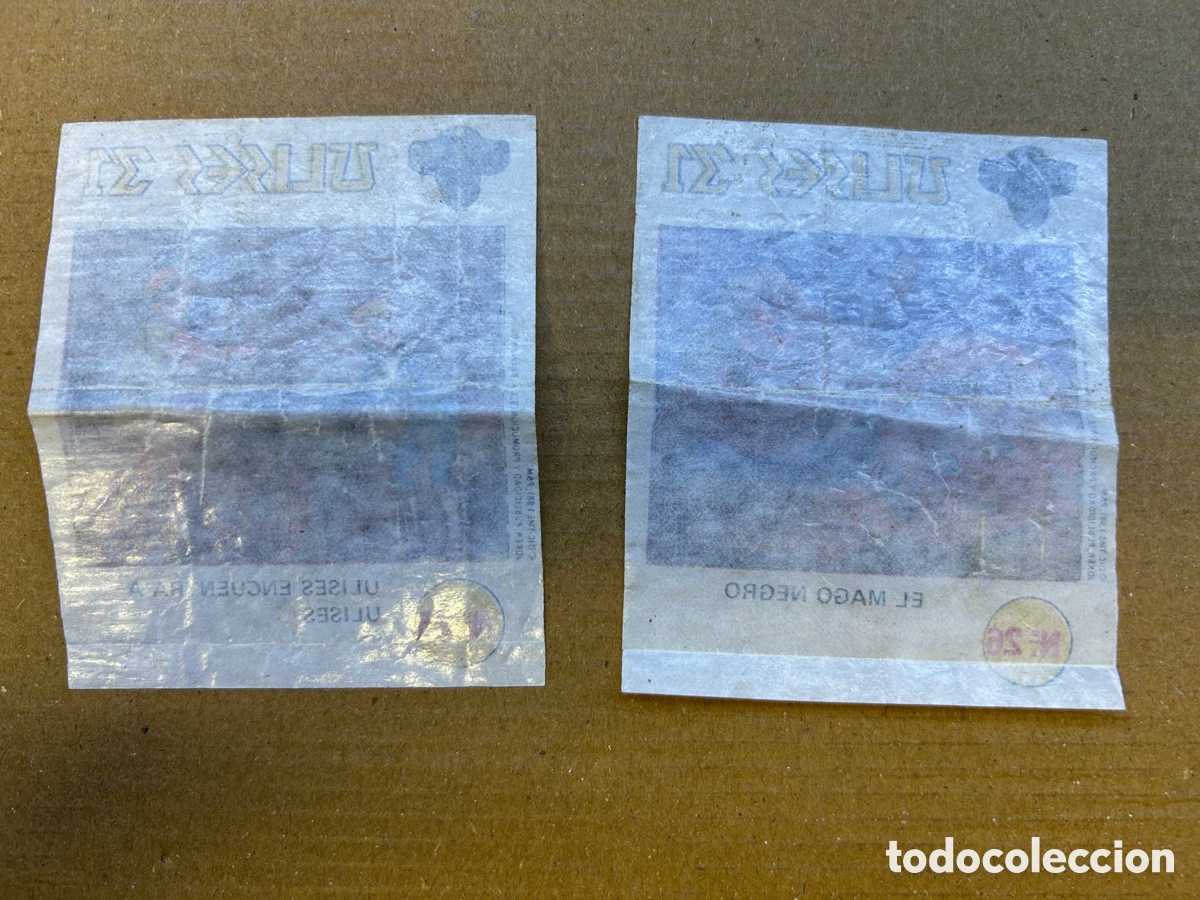 Coleccionismo cromos antiguos: Ulises 31 - lote n&uacute;m 25 y n&uacute;m 26 - Foto 2