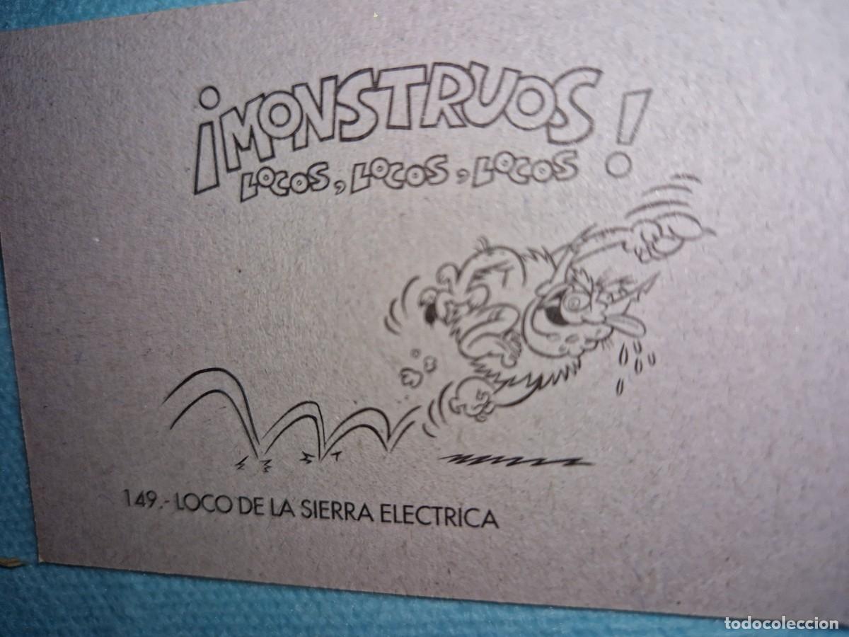 Coleccionismo cromos antiguos: CROMO N&ordm;149 DEL ALBUM MONSTRUOS - Foto 2