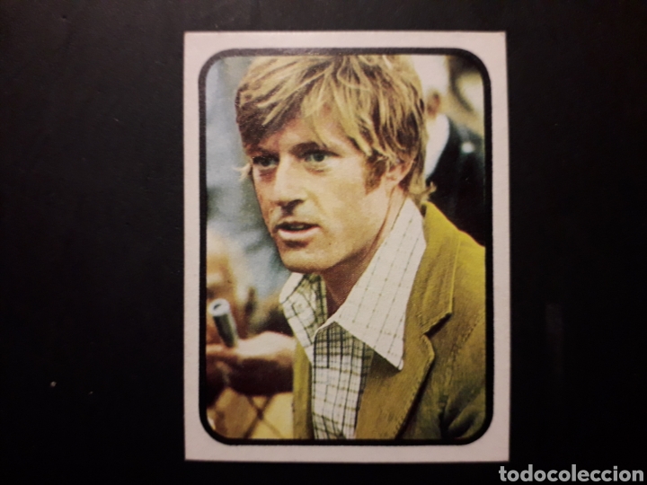 Colecionismo Cromos antigos: ROBERT REDFORT, ALBUM MIS FAVORITOS. ED RUIZ ROMERO 1977 N&deg; 97 SIN PEGAR PEDIDO M&Iacute;NIMO 3&euro;
