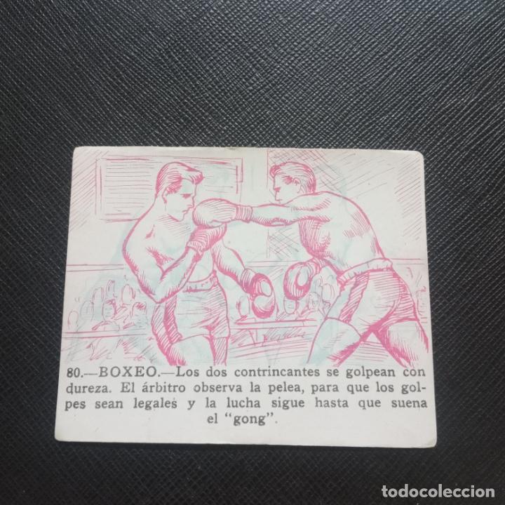 Collectionnisme Cartes &agrave; collectionner anciennes: BOXEO 80 - FHER 53 SPORT MAGICO 1953 CROMO 3D - SIN PEGAR - A110 P100