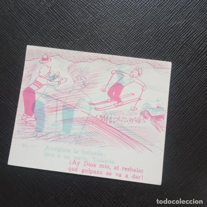 Coleccionismo Cromos antiguos: 85 - FHER 53 SPORT MAGICO 1953 CROMO 3D - SIN PEGAR - A110 P118