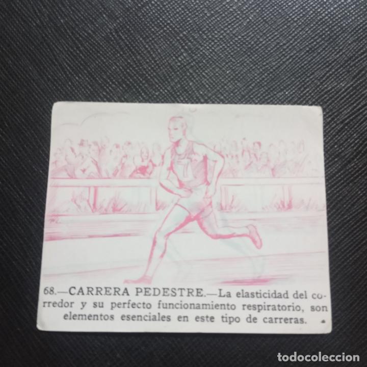 Colecionismo Cromos antigos: 68 CARRERA PEDESTRE - FHER 53 SPORT MAGICO 1953 CROMO 3D - SIN PEGAR - A110 P217