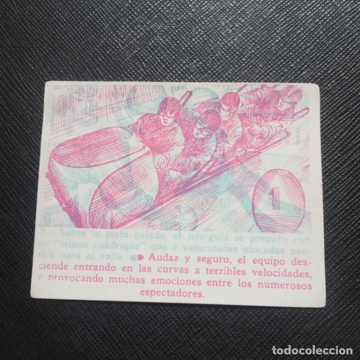 Collectionnisme Cartes &agrave; collectionner anciennes: 7 - FHER 53 SPORT MAGICO 1953 CROMO 3D - SIN PEGAR - A110 P235