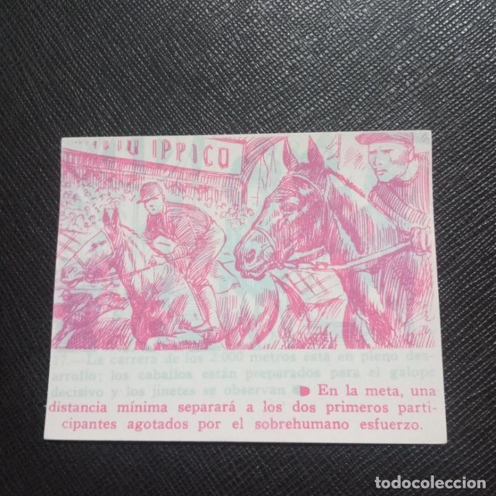 Collectionnisme Cartes &agrave; collectionner anciennes: 17 HIPICA - FHER 53 SPORT MAGICO 1953 CROMO 3D - SIN PEGAR - A110 P261