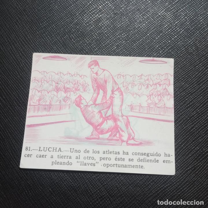 Collectionnisme Cartes &agrave; collectionner anciennes: LUCHA 81 - FHER 53 SPORT MAGICO 1953 CROMO 3D - SIN PEGAR - A110 P271