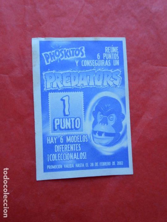 Coleccionismo cromos antiguos: CROMO PHOSKITOS PREDATORS - Foto 2
