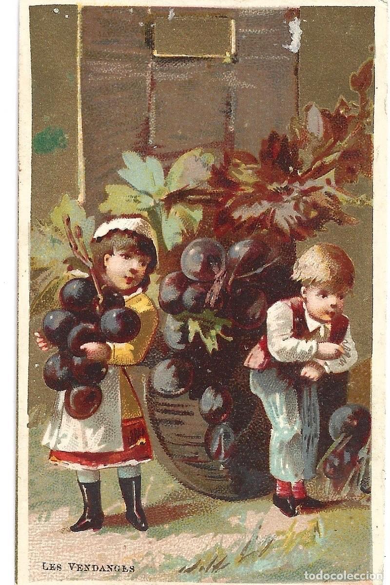 Coleccionismo cromos antiguos: CROMOS DE LES VENGANGES FRANCIA