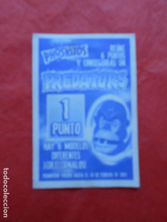 Coleccionismo cromos antiguos: CROMO PHOSKITOS PREDATORS - Foto 2