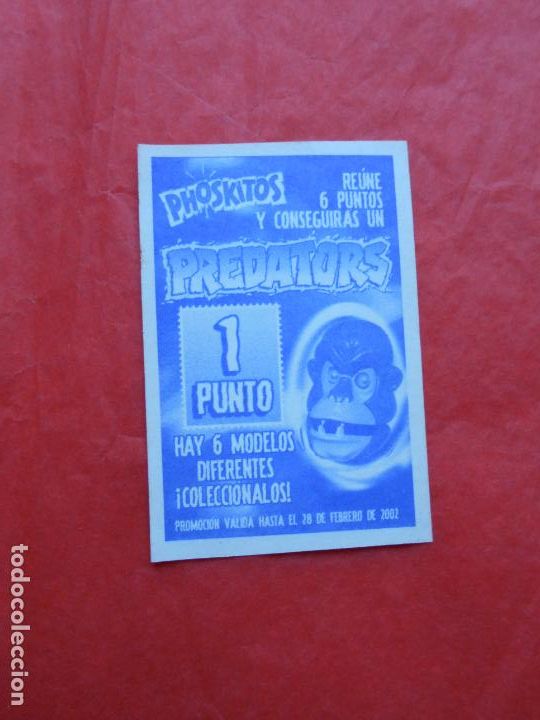 Coleccionismo cromos antiguos: CROMO PHOSKITOS PREDATORS - Foto 2