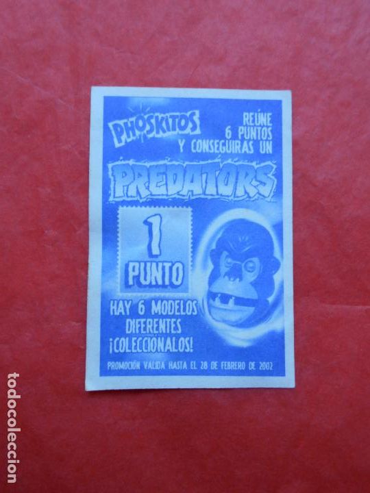 Coleccionismo cromos antiguos: CROMO PHOSKITOS PREDATORS - Foto 2