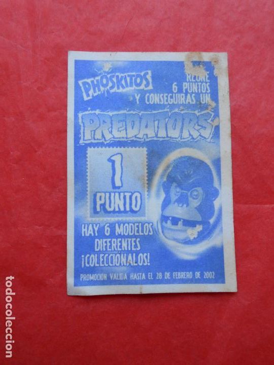 Coleccionismo cromos antiguos: CROMO PHOSKITOS PREDATORS - Foto 2