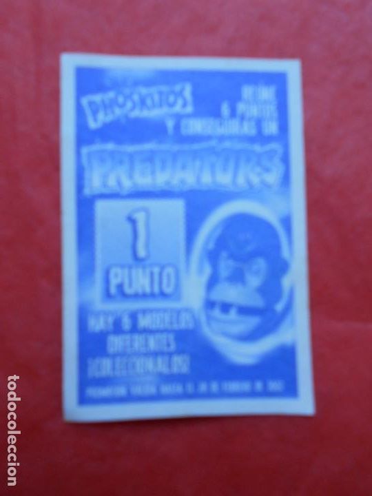 Coleccionismo cromos antiguos: CROMO PHOSKITOS PREDATORS - Foto 2