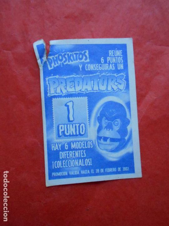 Coleccionismo cromos antiguos: CROMO PHOSKITOS PREDATORS - Foto 2