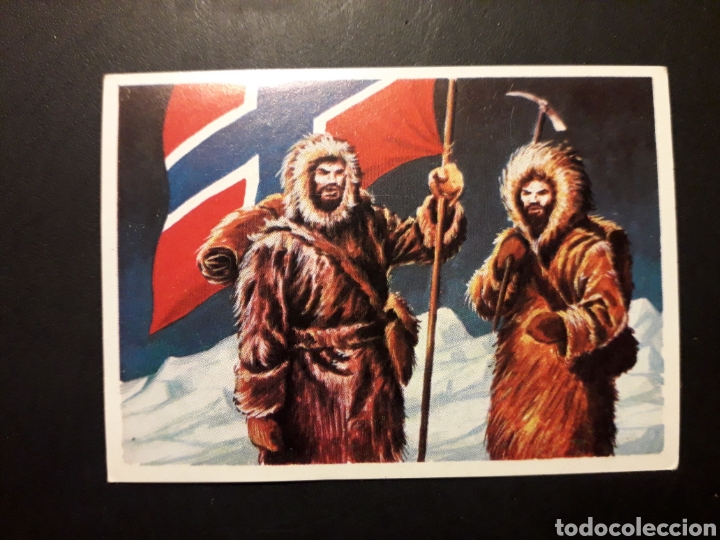 Sammeln alte Sammelbilder: AMUNDSEN EN EL POLO, HECHOS Y SOLDADOS DEL SIGLO XX, ED MAGA 1977 N&deg; 22 SIN PEGAR PEDIDO M&Iacute;NIMO 3&euro;