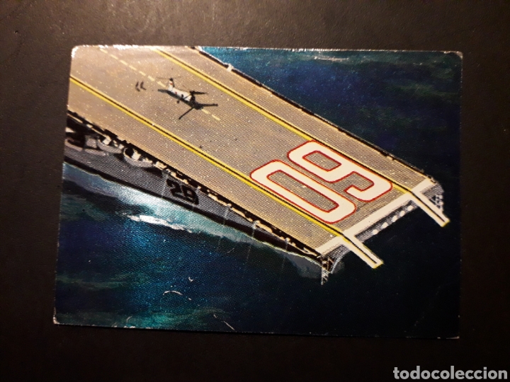 Sammeln alte Sammelbilder: PORTAVIONES, EL TRIUNFO DE LA VELOCIDAD, POTAX 1969 N&deg; 35 SIN PEGAR PEDIDO M&Iacute;NIMO 3&euro;