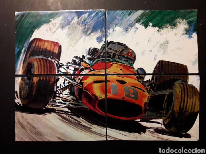 Sammeln alte Sammelbilder: F&Oacute;RMULA 1, EL TRIUNFO DE LA VELOCIDAD, POTAX 1969 N&deg; 50, 51, 52 Y 53 SIN PEGAR PEDIDO M&Iacute;NIMO 3&euro;