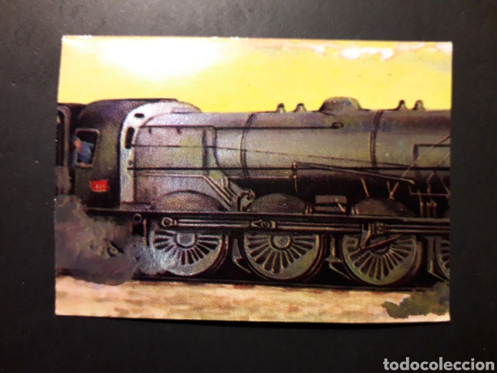 Sammeln alte Sammelbilder: LOCOMOTORA, TREN, EL TRIUNFO DE LA VELOCIDAD, POTAX 1969 N&deg; 62 SIN PEGAR PEDIDO M&Iacute;NIMO 3&euro;