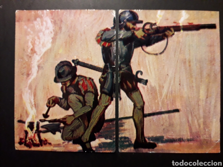 Sammeln alte Sammelbilder: ARCABUCEROS, EL TRIUNFO DE LA VELOCIDAD, POTAX 1969 N&deg; 85 Y 86 SIN PEGAR PEDIDO M&Iacute;NIMO 3&euro;