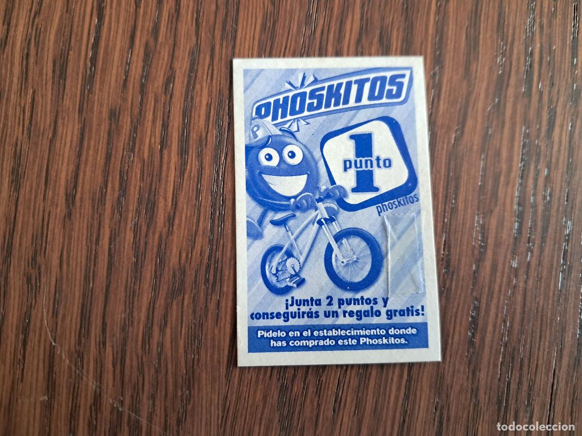Coleccionismo Cromos antiguos: cromo de phoskitos, 1 punto, regalos gratis.