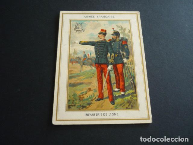 Colecionismo Cromos antigos: EJERCITO FRANCES CROMO SIGLO XIX
