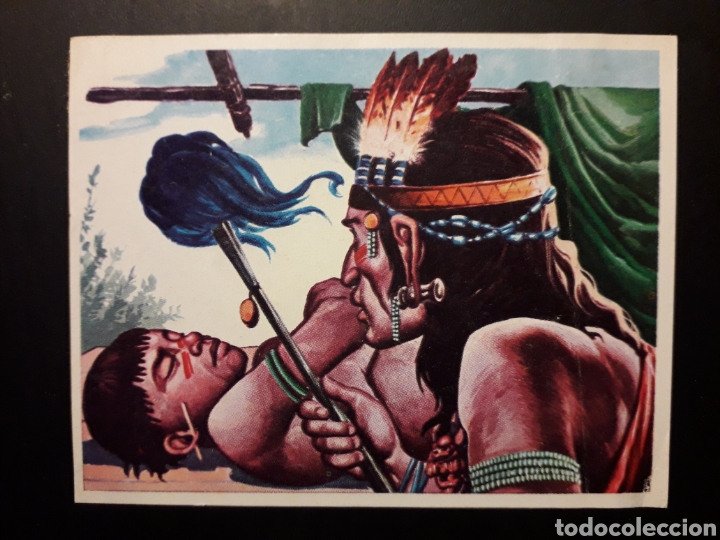 Coleccionismo cromos antiguos: AM&Eacute;RICA Y SUS HABITANTES ED MAGA 1968 N&deg; 93 DESPEGADO, PUNTO DE AGUJA, PEDIDO M&Iacute;NIMO 3&euro;