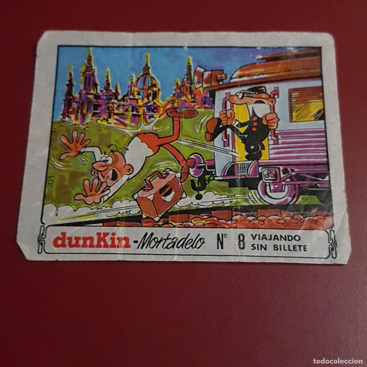 Coleccionismo cromos antiguos: DUNKIN - MORTADELO - UN CROMO 8 - Foto 1