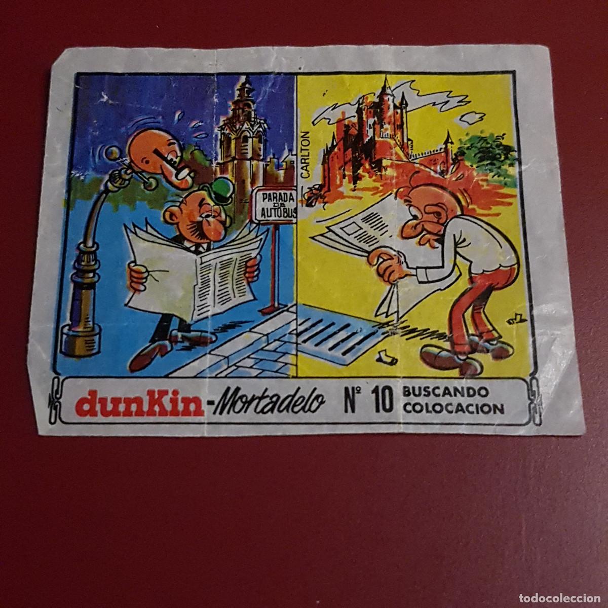 Coleccionismo cromos antiguos: DUNKIN - MORTADELO - UN CROMO 10 - Foto 1