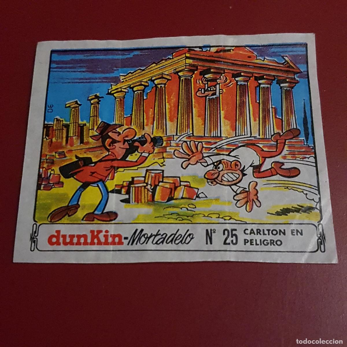 Coleccionismo cromos antiguos: DUNKIN - MORTADELO - UN CROMO 25 - Foto 1