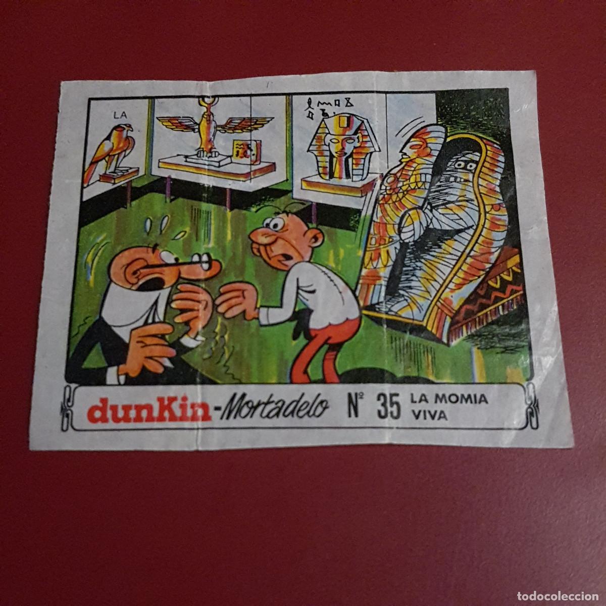 Coleccionismo cromos antiguos: DUNKIN - MORTADELO - UN CROMO 35 - Foto 1