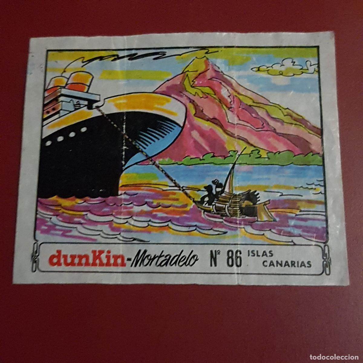 Coleccionismo cromos antiguos: DUNKIN - MORTADELO - UN CROMO 86 - Foto 1