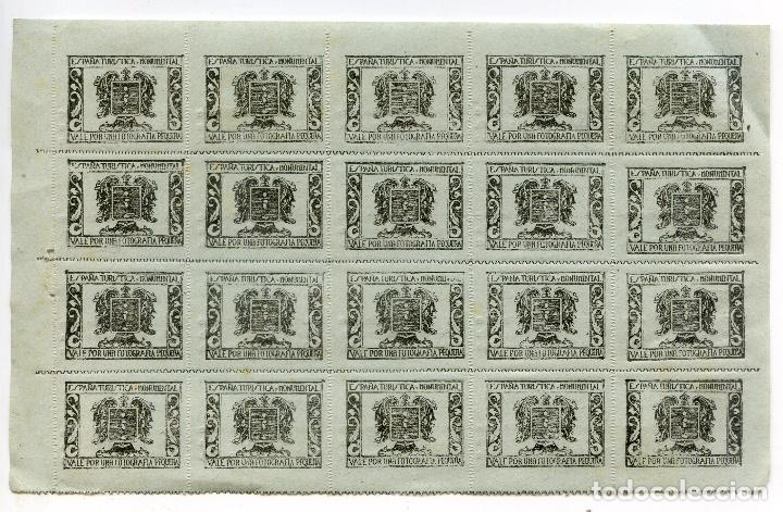 Coleccionismo Cromos antiguos: Cromos Las Bellezas de Cantabria, Asturias, Galicia y Castilla, Vales que se canjeaban por cromos