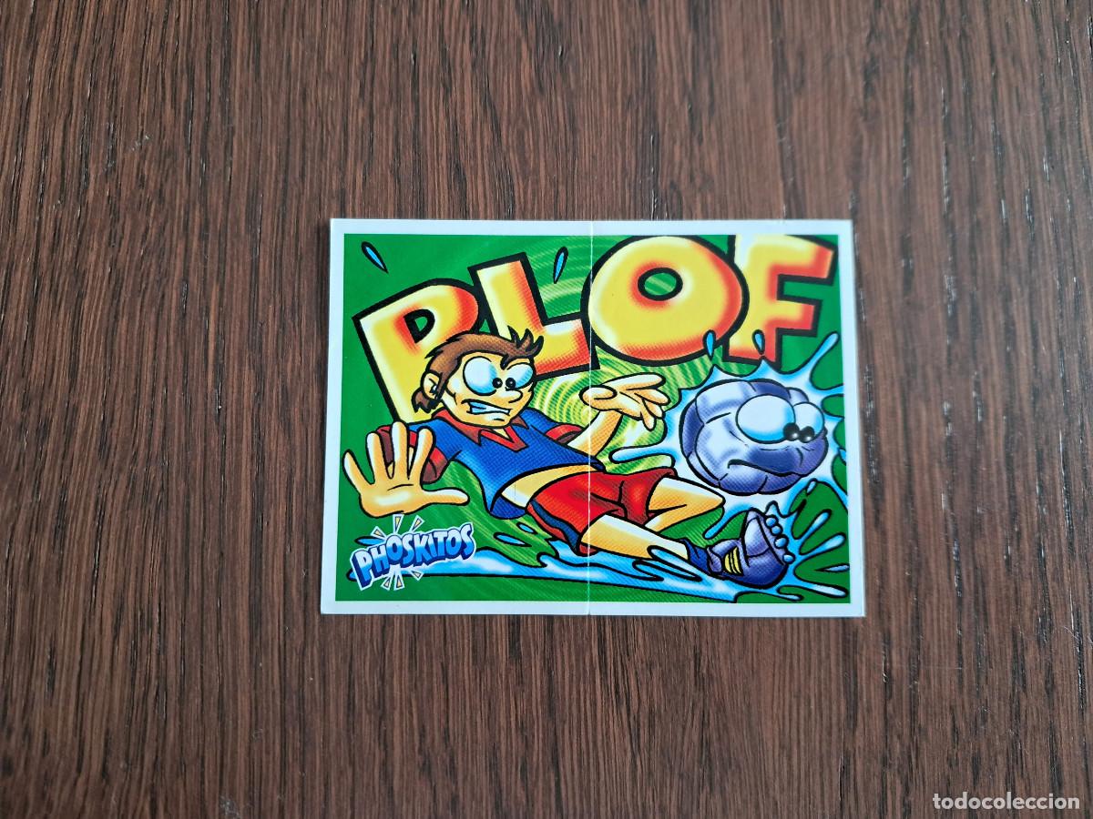Coleccionismo Cromos antiguos: cromo adhesivo de phoskitos, a&ntilde;o 1998. Splash, plof.