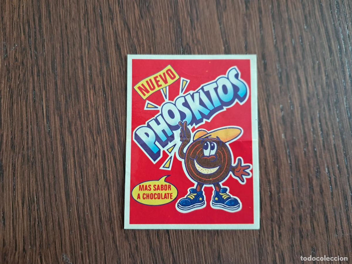 Coleccionismo Cromos antiguos: cromo adhesivo de phoskitos, a&ntilde;o 1995, Salti-flash, 3 puntos. sin pegar.