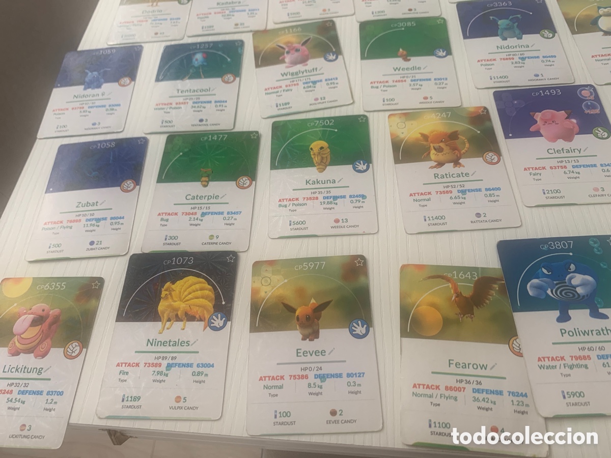 Coleccionismo cromos antiguos: Cartas pokemon Go - Foto 2