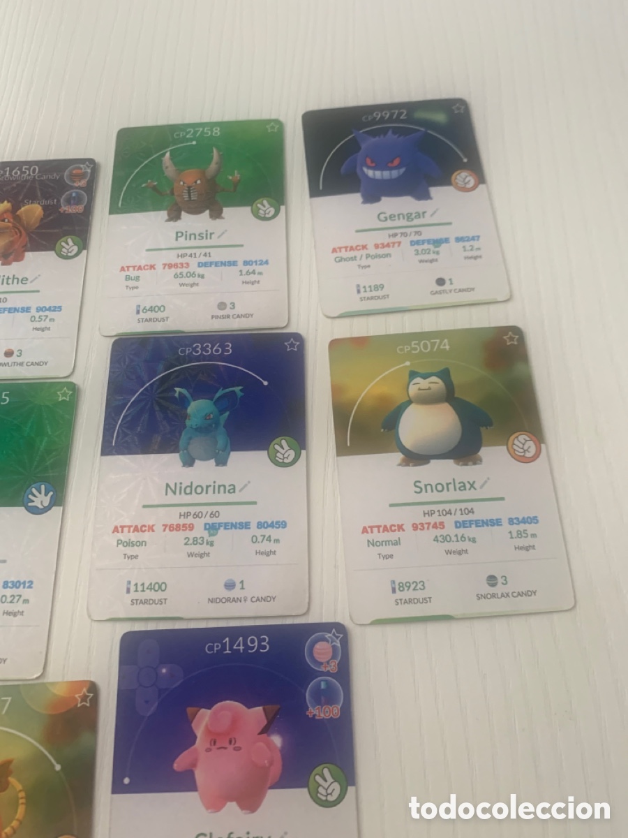 Coleccionismo cromos antiguos: Cartas pokemon Go - Foto 3