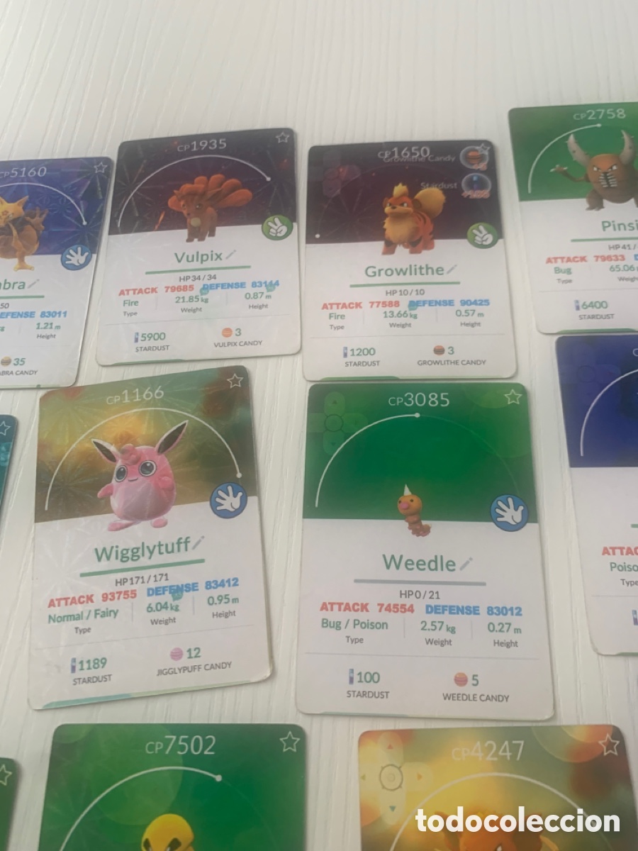 Coleccionismo cromos antiguos: Cartas pokemon Go - Foto 4