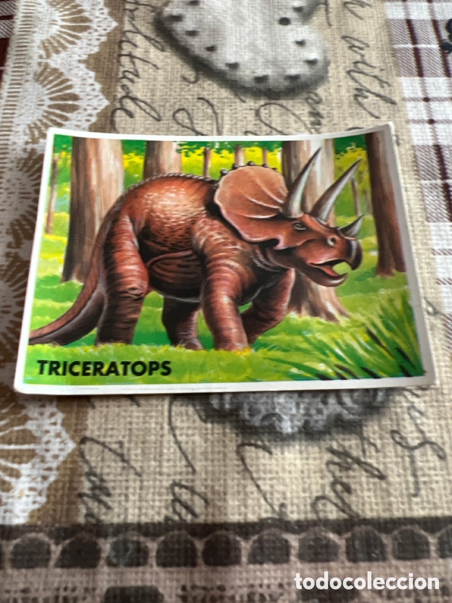 Coleccionismo cromos antiguos: Phoskitos saurio park n&uacute;mero 14 - Foto 1