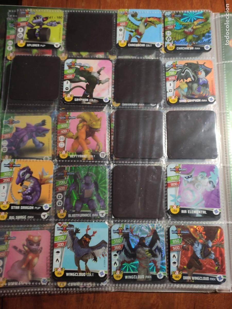 Coleccionismo cromos antiguos: 55 staks invizimals (sin repetir) - Foto 1