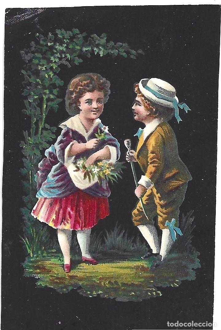 Sammeln alte Sammelbilder: CROMOS DEPAREJA DE ENAMORADOS SIN PUBLICIDAD