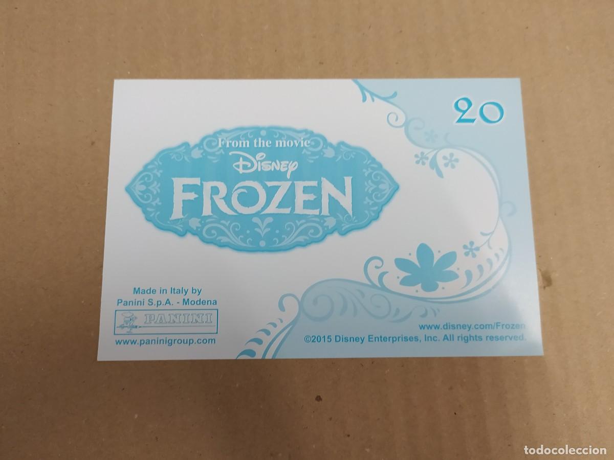 Coleccionismo cromos antiguos: FROZEN - PHOTOCARD N&Uacute;MERO 20 - Foto 2