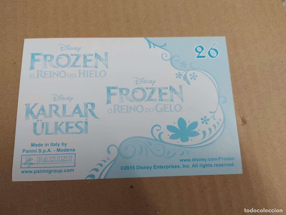 Coleccionismo cromos antiguos: FROZEN - PHOTOCARD N&Uacute;MERO 26 - Foto 2