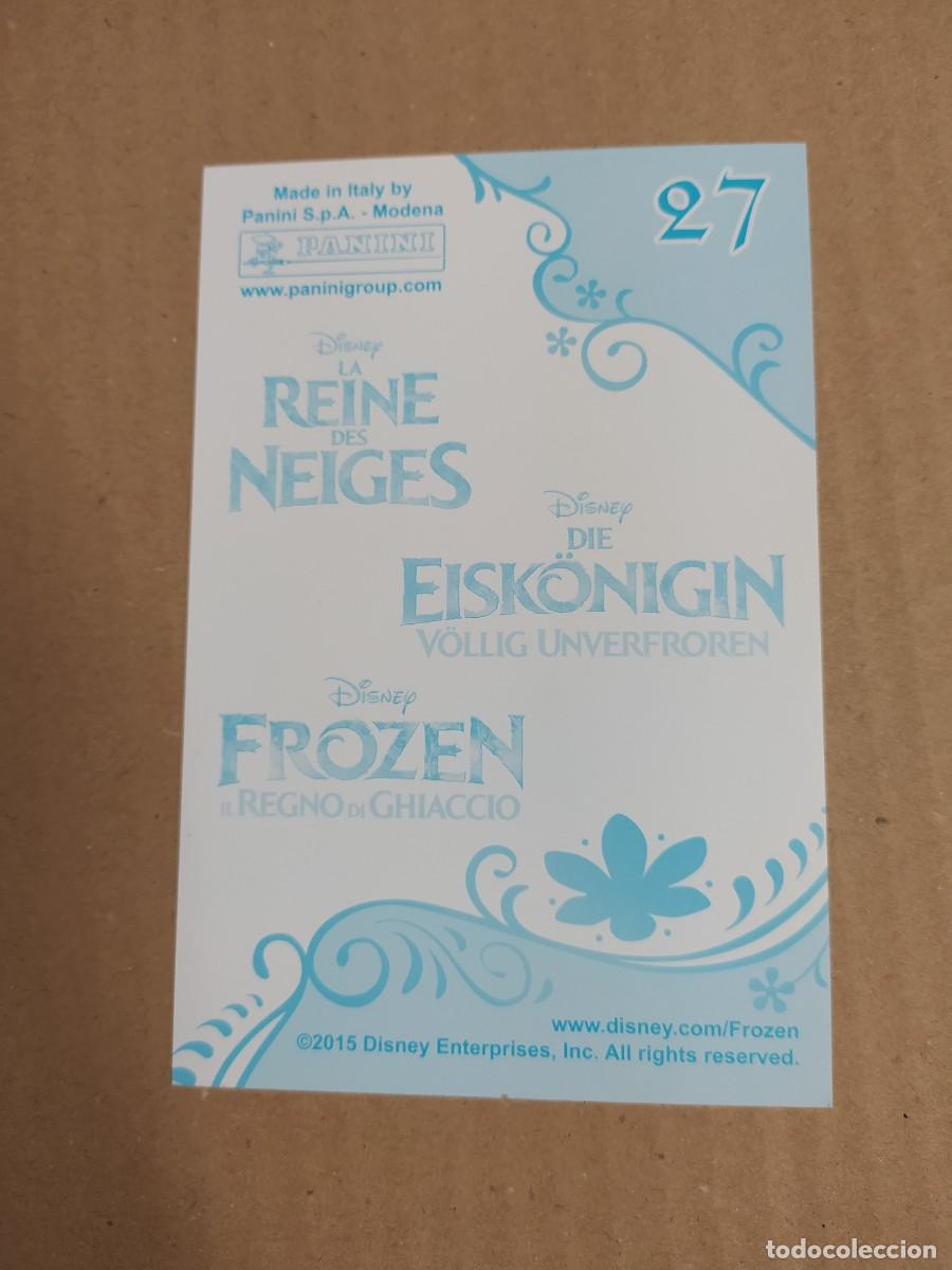 Coleccionismo cromos antiguos: FROZEN - PHOTOCARD N&Uacute;MERO 27 - Foto 2