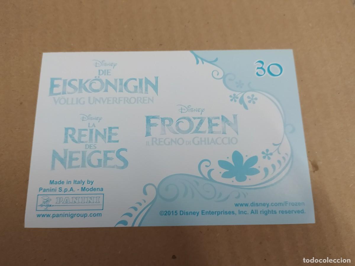 Coleccionismo cromos antiguos: FROZEN - PHOTOCARD N&Uacute;MERO 30 - Foto 2