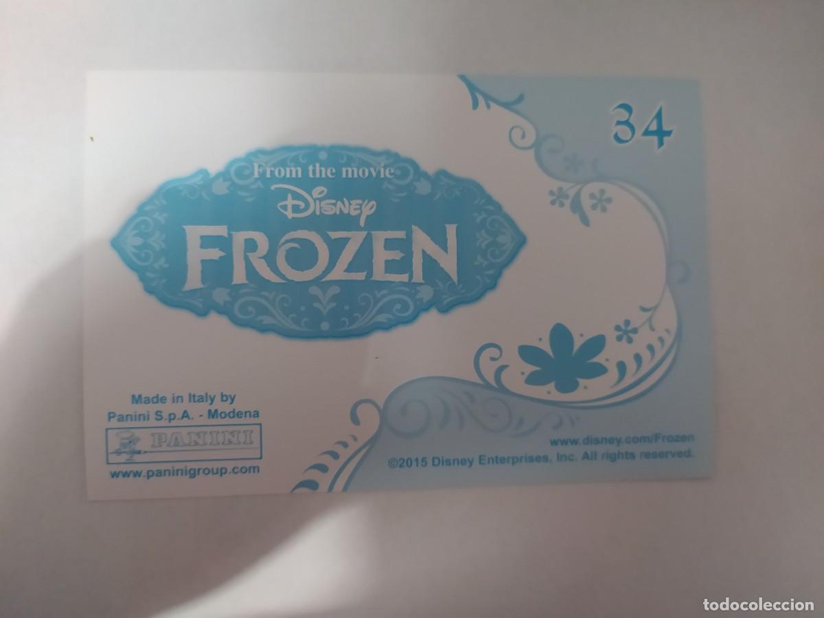 Coleccionismo cromos antiguos: FROZEN - PHOTOCARD N&Uacute;MERO 34 - Foto 2