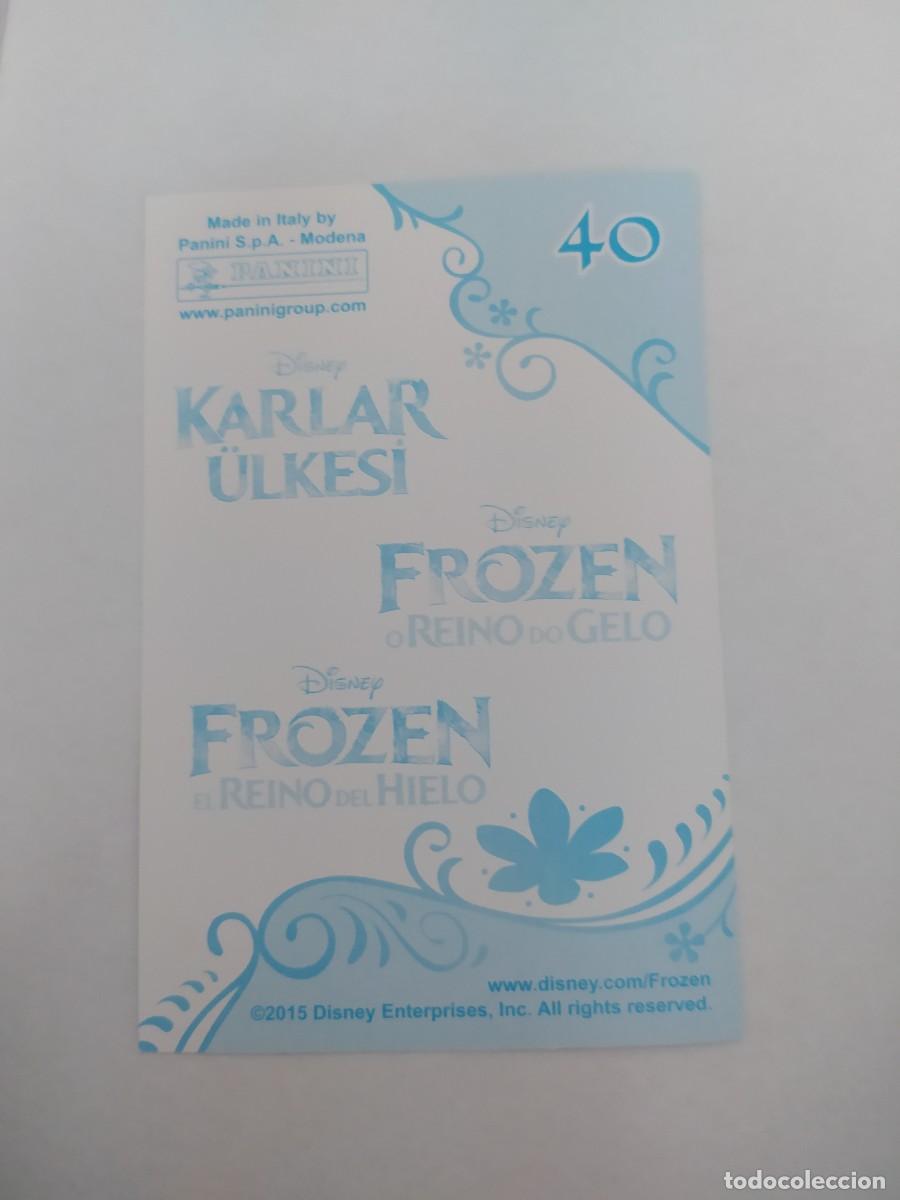 Coleccionismo cromos antiguos: FROZEN - PHOTOCARD N&Uacute;MERO 40 - Foto 2