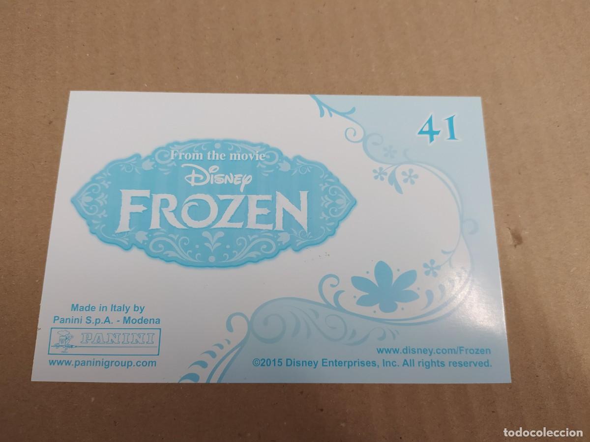Coleccionismo cromos antiguos: FROZEN - PHOTOCARD N&Uacute;MERO 41 - Foto 2