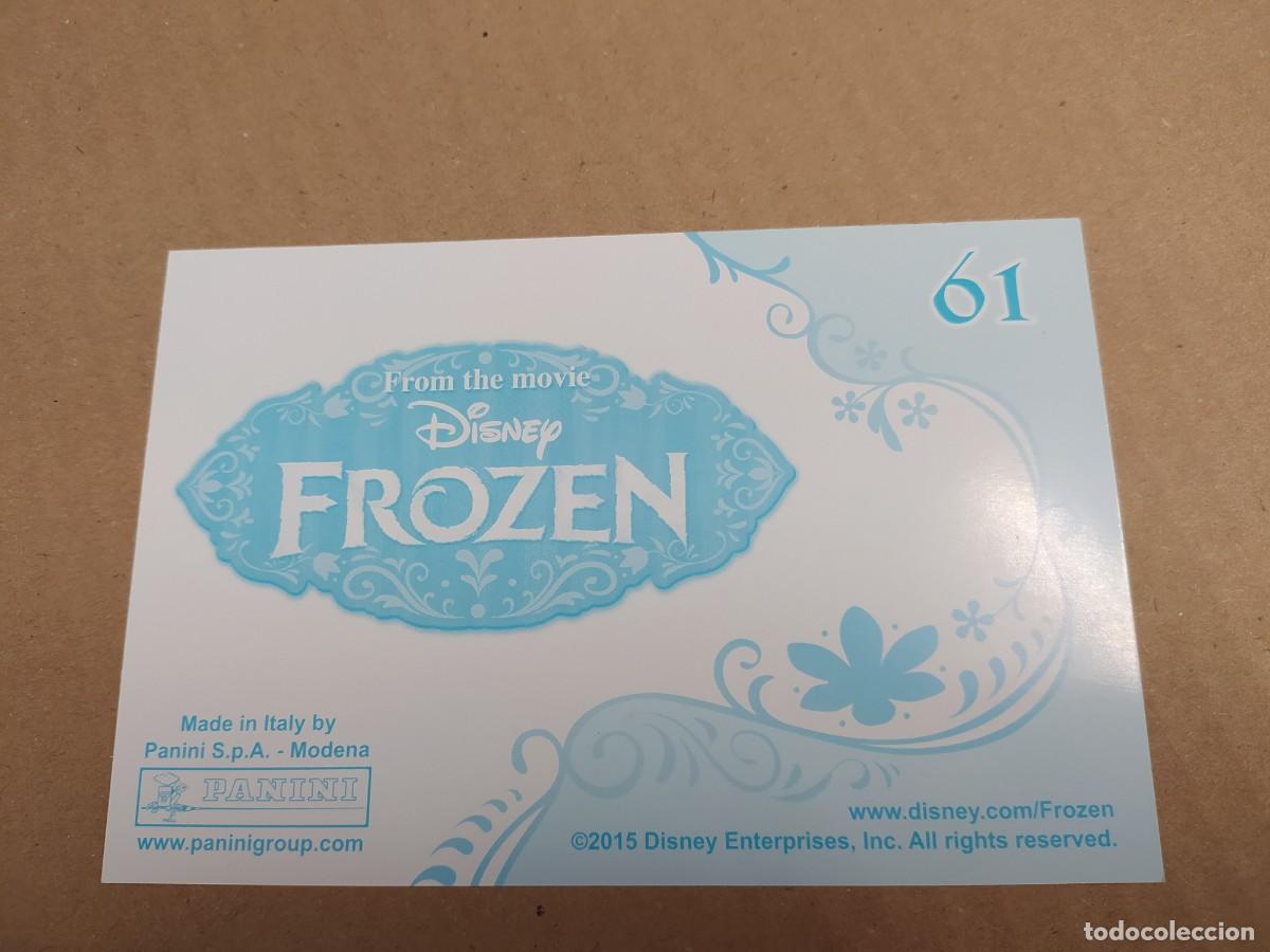 Coleccionismo cromos antiguos: FROZEN - PHOTOCARD N&Uacute;MERO 61 - Foto 2