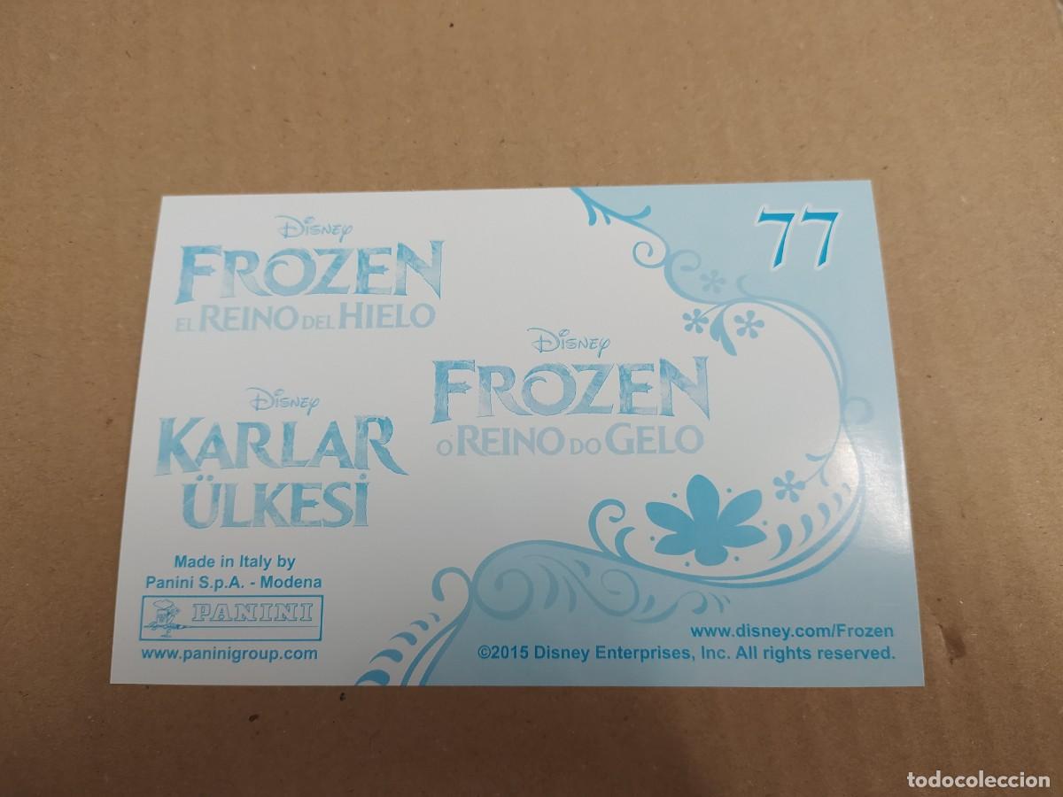 Coleccionismo cromos antiguos: FROZEN - PHOTOCARD N&Uacute;MERO 77 - Foto 2